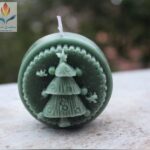 Small christmas tree candle