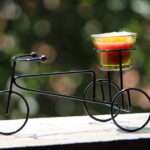 Cycle designed candle holder